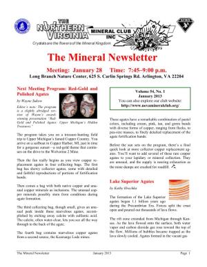 NVMC Jan 2013 Newsletter.Pdf