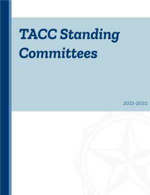 TACC Standing Committees