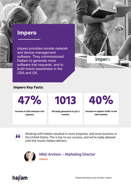 Social Media Case Study: Impero