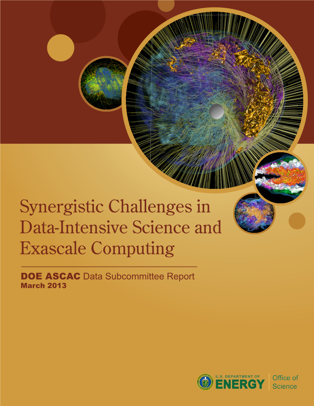 Synergistic Challenges in Data-Intensive Science and Exascale Computing