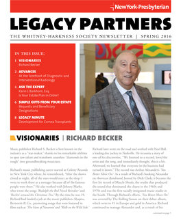 Visionaries Richard Becker