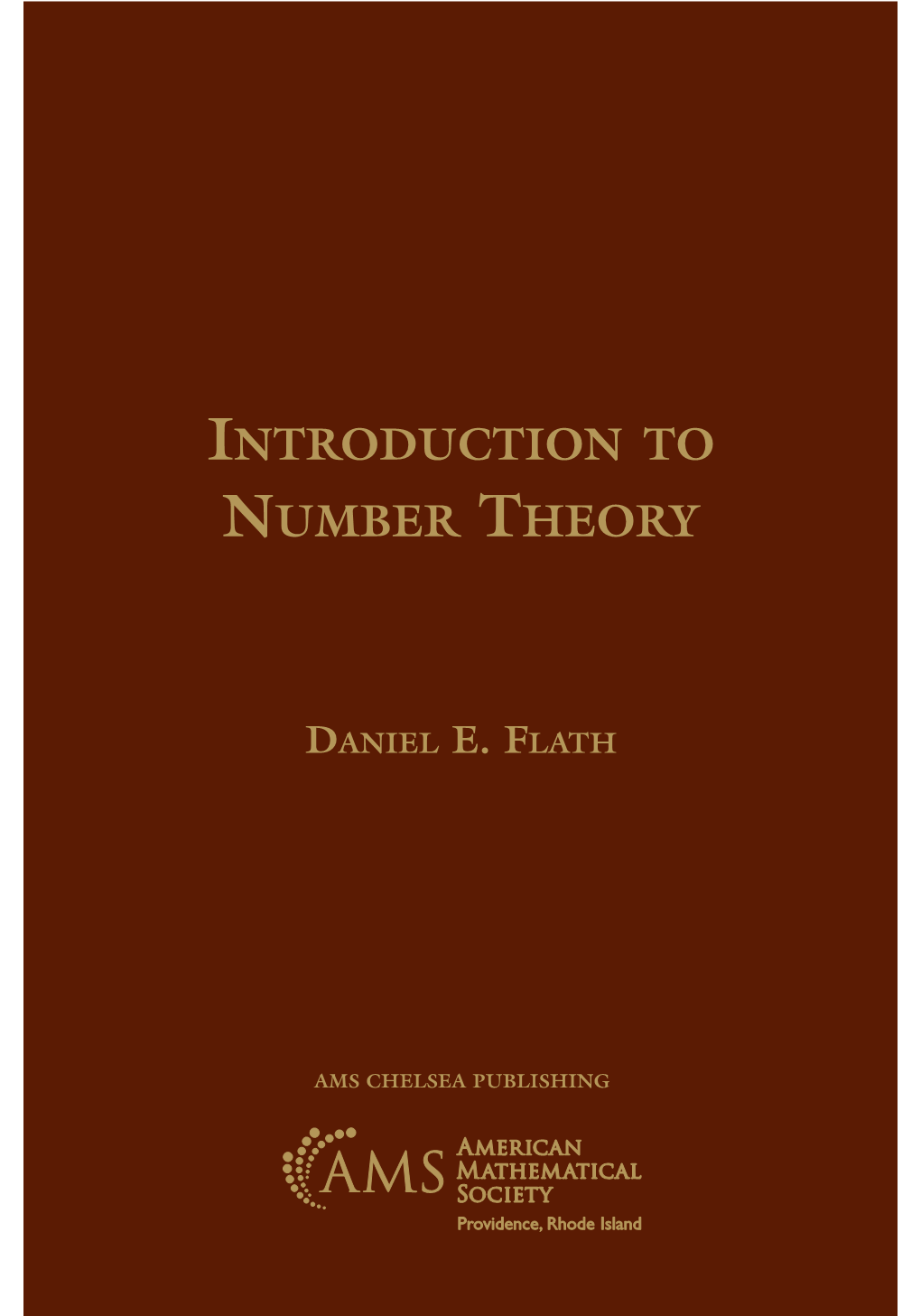 Introduction to Number Theory