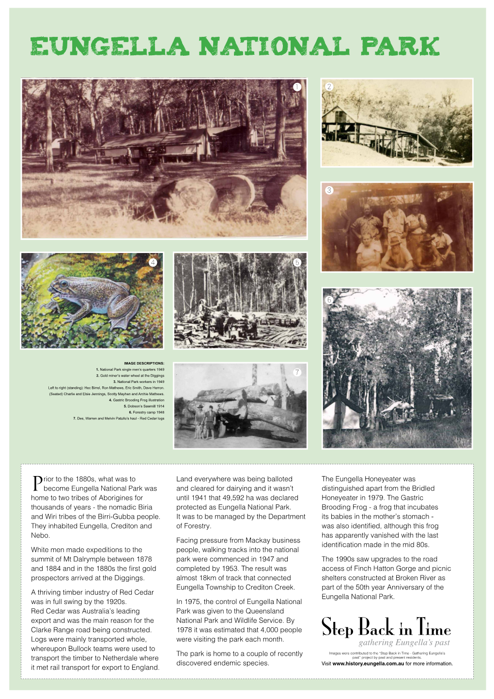 Prior to the 1880S, What Was to Become Eungella National Park