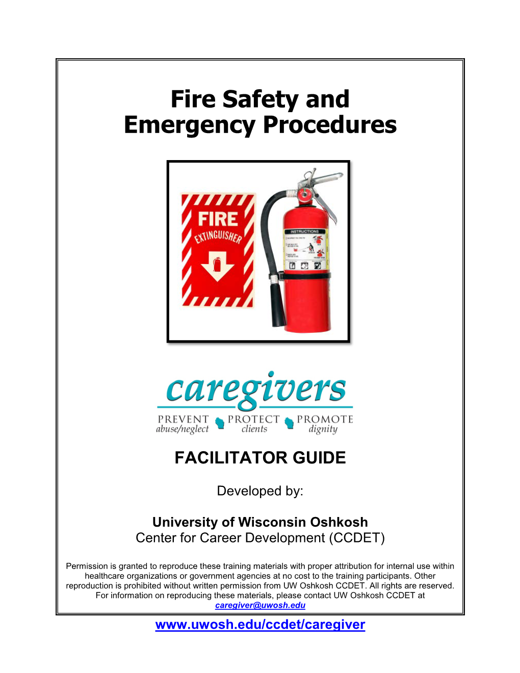 Fire Safety and Emergency Procedures