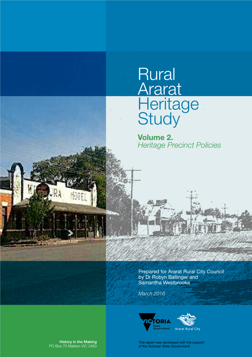 Volume 2: Heritage Precinct Policies