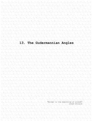 The Gudermannian Angles 4, 3,2,3,1,2,3,4,3,3,2,3,1,3,2,1,2,1,5,6,1,2,6,1,3,2,1,2,3