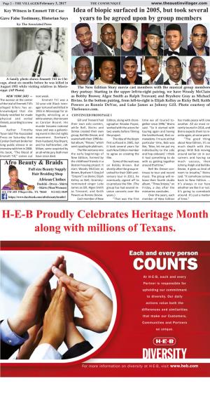 HEB Proudly Celebrates Heritage Month Along with Millions of Texans