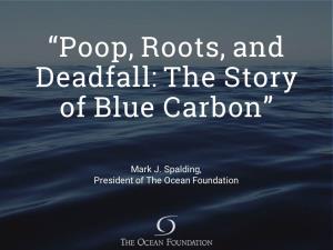“Poop, Roots, and Deadfall: the Story of Blue Carbon”