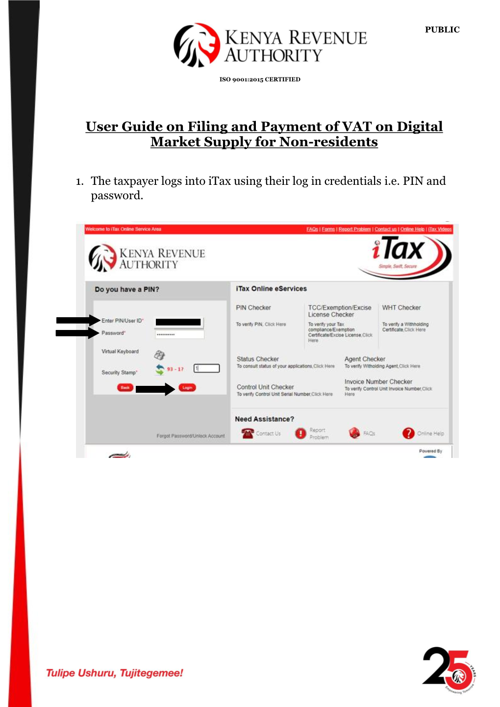 User Guide on Filing and Payment of VAT on Digital Market Supply for Non-Residents