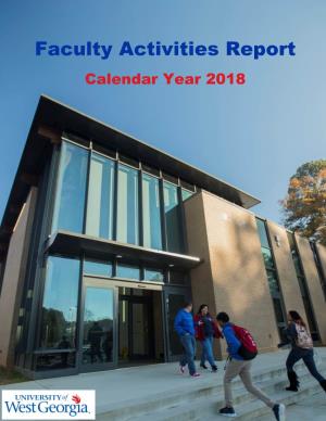 Faculty Activities Report