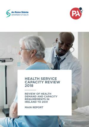 Health Service Capacity Review 2018