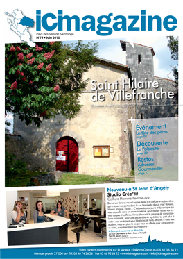 Saint Hilaire De Villefranche Richesses Du Plat Pays, Reportage Page 03