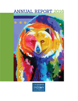 2016 Annual Report CILS Sponsored Sponsored SB 997 SB 997