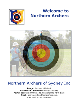 Welcome to Northern Archers Northern Archers of Sydney