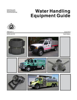 Water Handling Equipment Guide