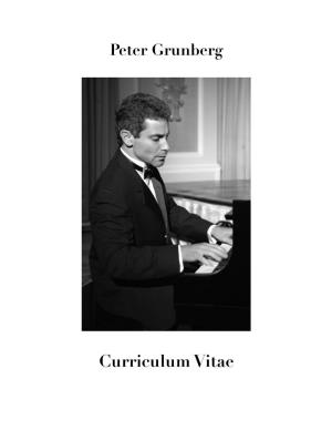 Curriculum Vitae of Peter Grünberg