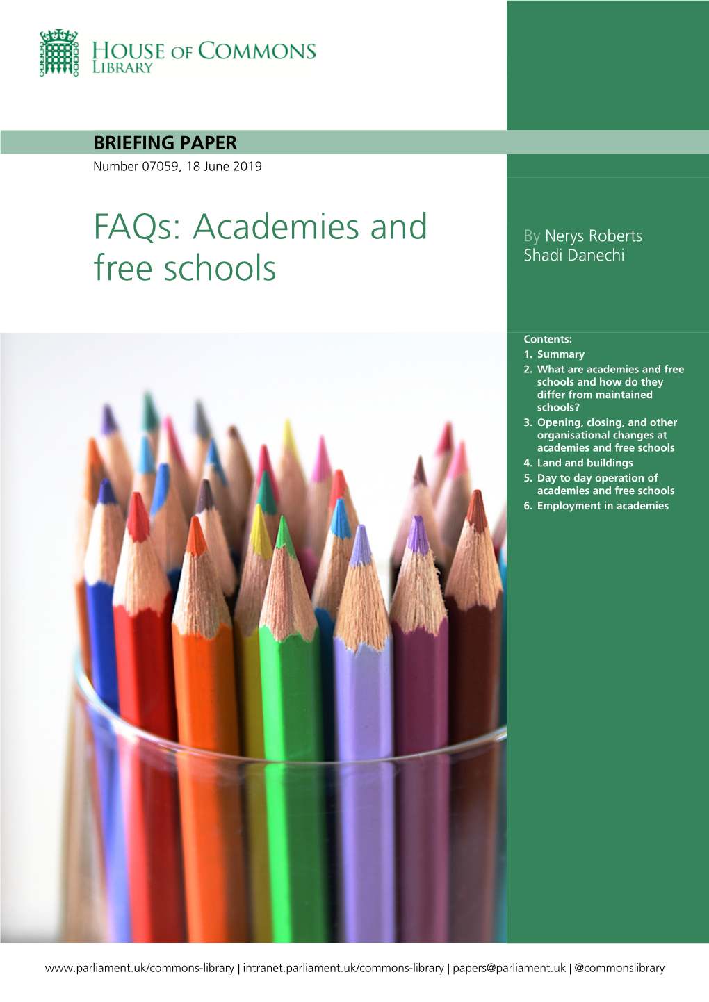 Faqs: Academies and Free Schools