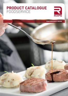 Product Catalogue Foodservice Foodservice Contents