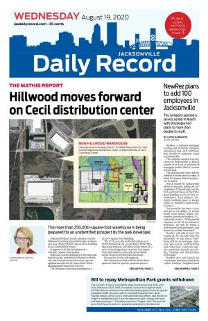 Hillwood Moves Forward on Cecil Distribution Center