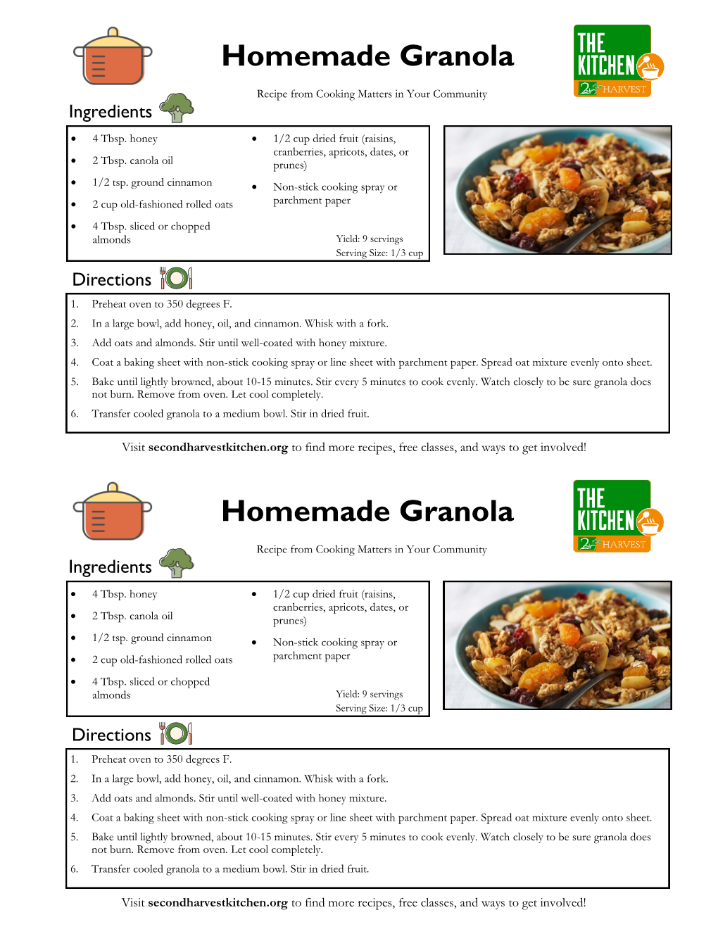 Homemade Granola