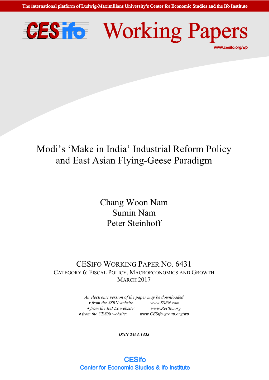 Industrial Reform Policy and East Asian Flying-Geese Paradigm
