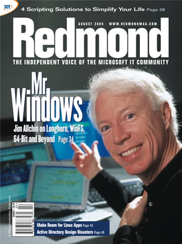 Jim Allchin on Longhorn, Winfs, 64-Bit and Beyond Page 34 Jim