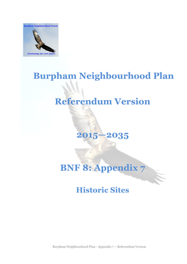 Burpham Neighbourhood Plan Referendum Version 2015—2035