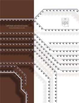 UPS Rate and Service Guide