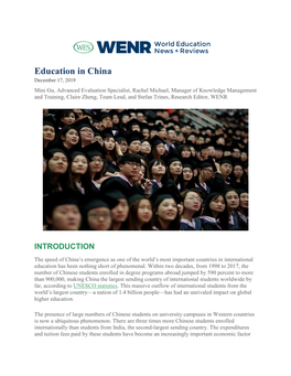 Education in China