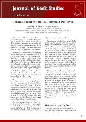 The Mollusk-Inspired Pokémon