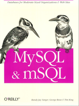 O'reilly Mysql and Msql.Pdf