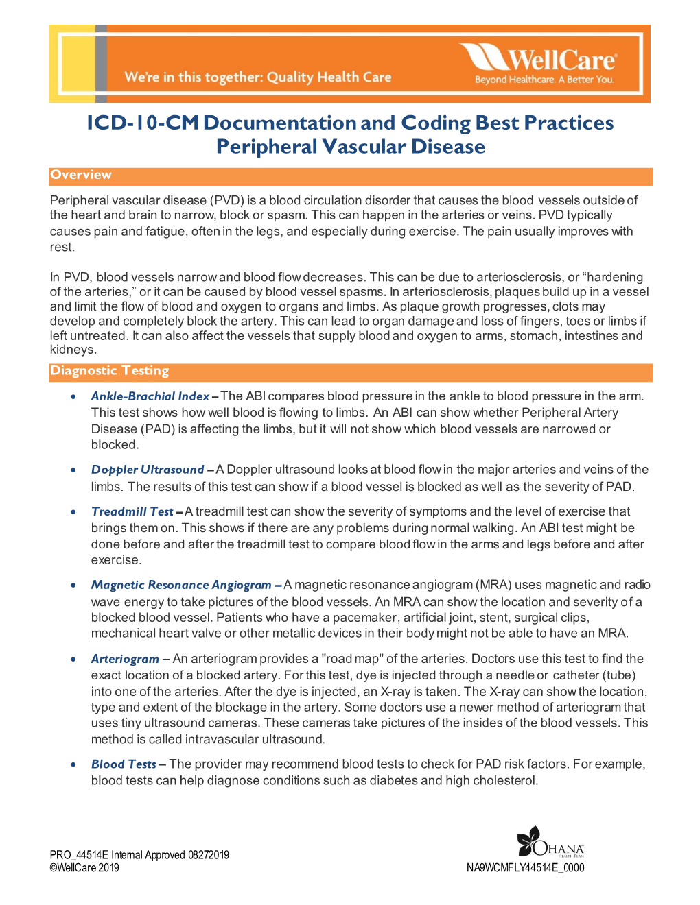 ICD-10-CM Documentation and Coding Best Practices Peripheral