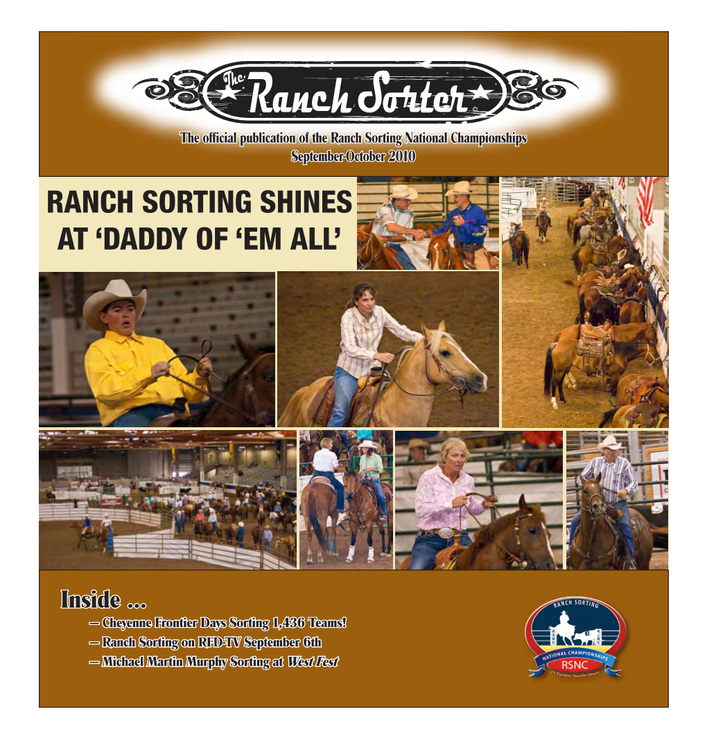 Ranch Sorting Shines at ‘Daddy of ‘Em All’