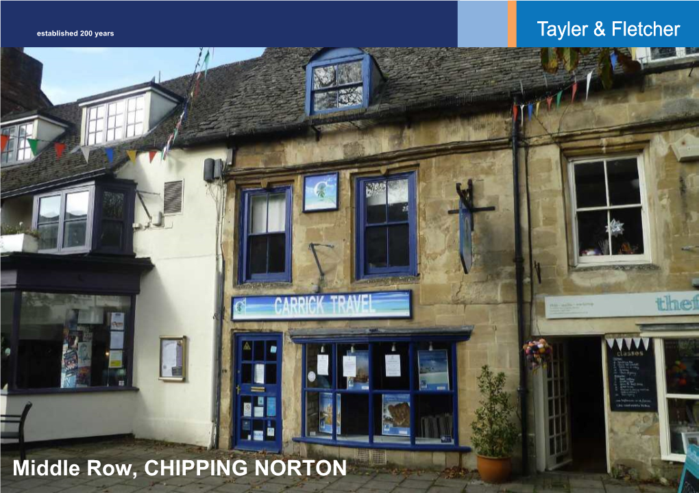 Middle Row, CHIPPING NORTON