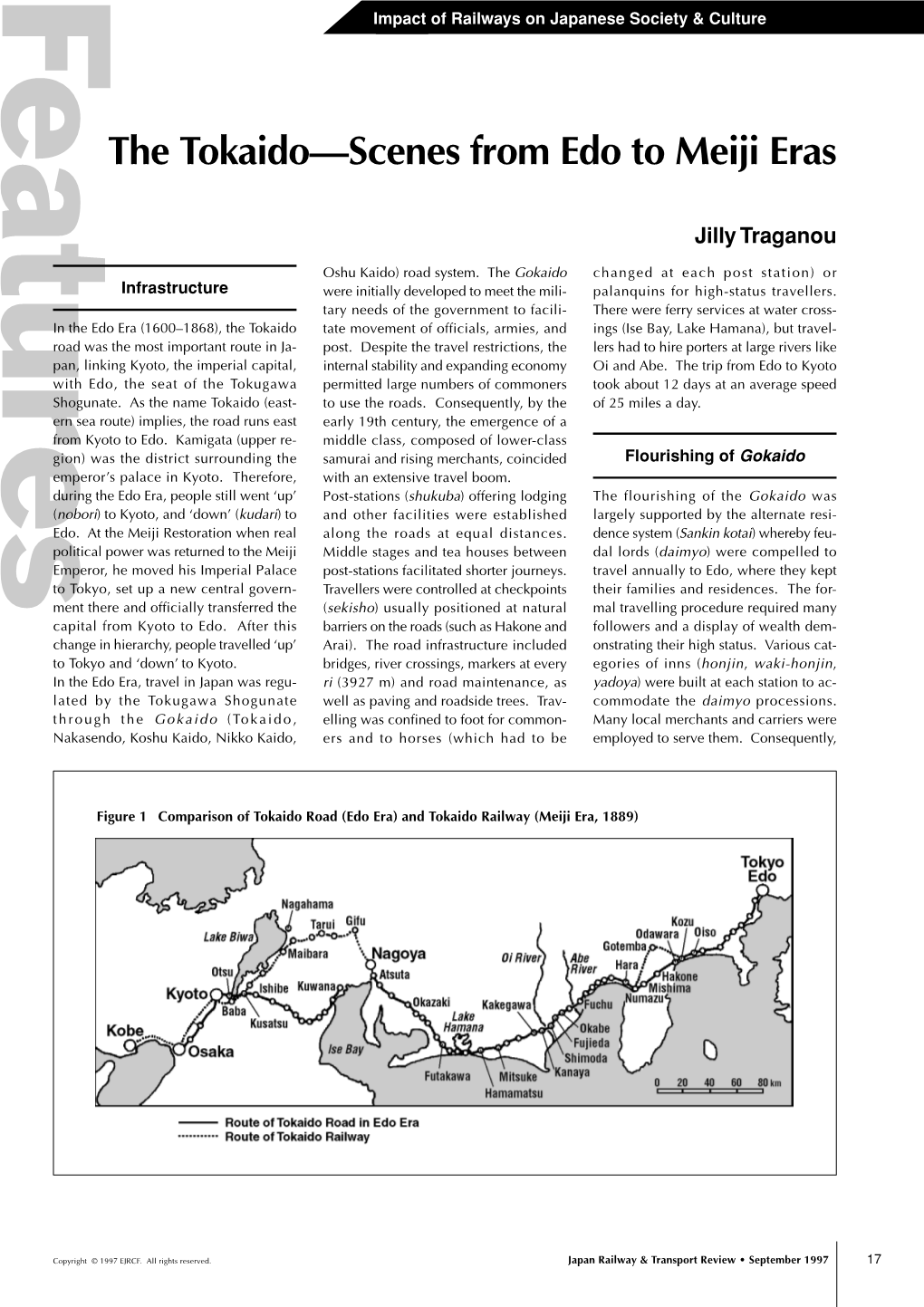 The Tokaido—Scenes from Edo to Meiji Eras