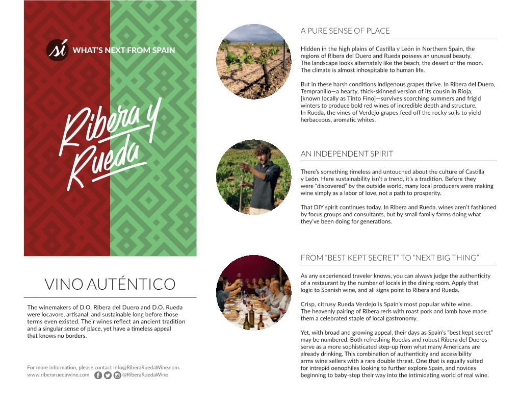 Ribera Del Duero and Rueda Regional Overview