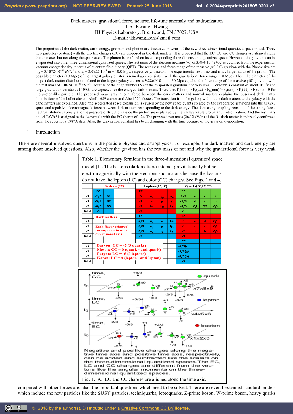 Dark Matters, Gravational Force, Neutron Life-Time Anomaly And