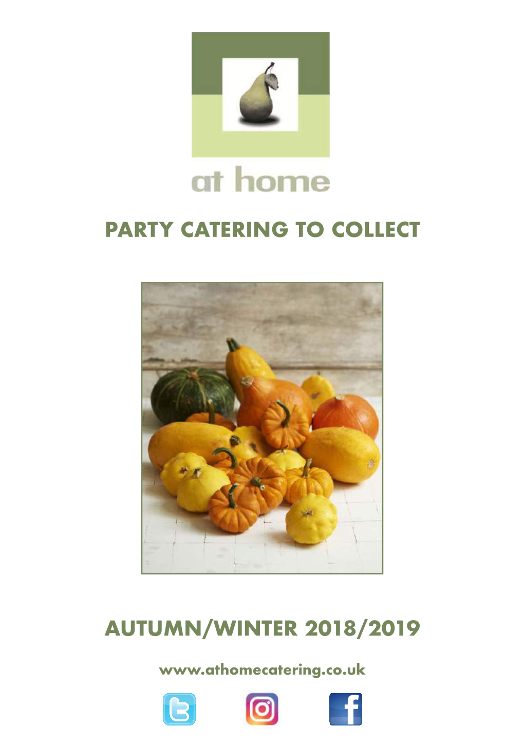 Party Catering to Collect Autumn/Winter 2018/2019