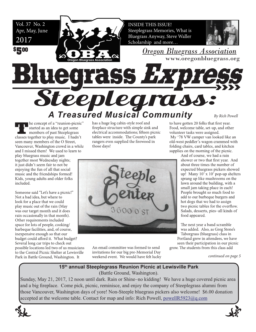 Apr/May/Jun 2017 Spring Express Issue