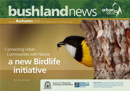 Connecting Urban Communities with Nature: a New Birdlife Initiative