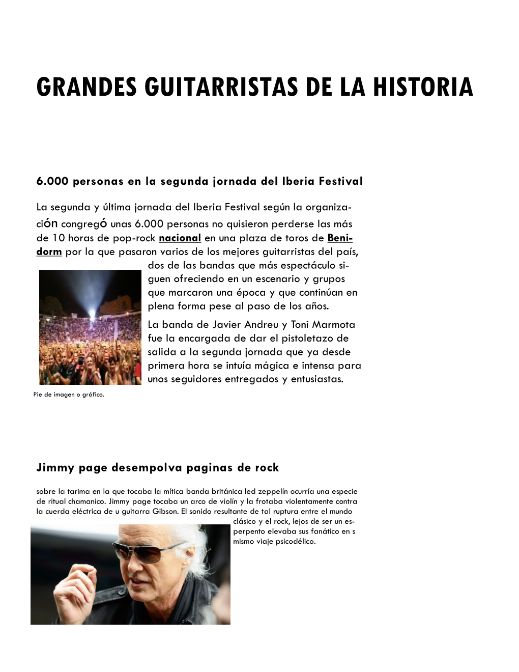 Grandes Guitarristas De La Historia