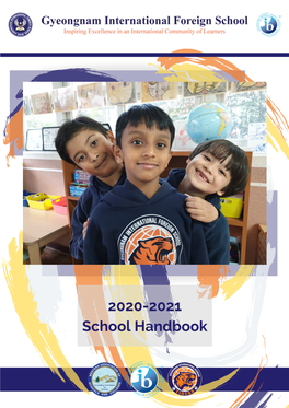 2020-2021 School Handbook