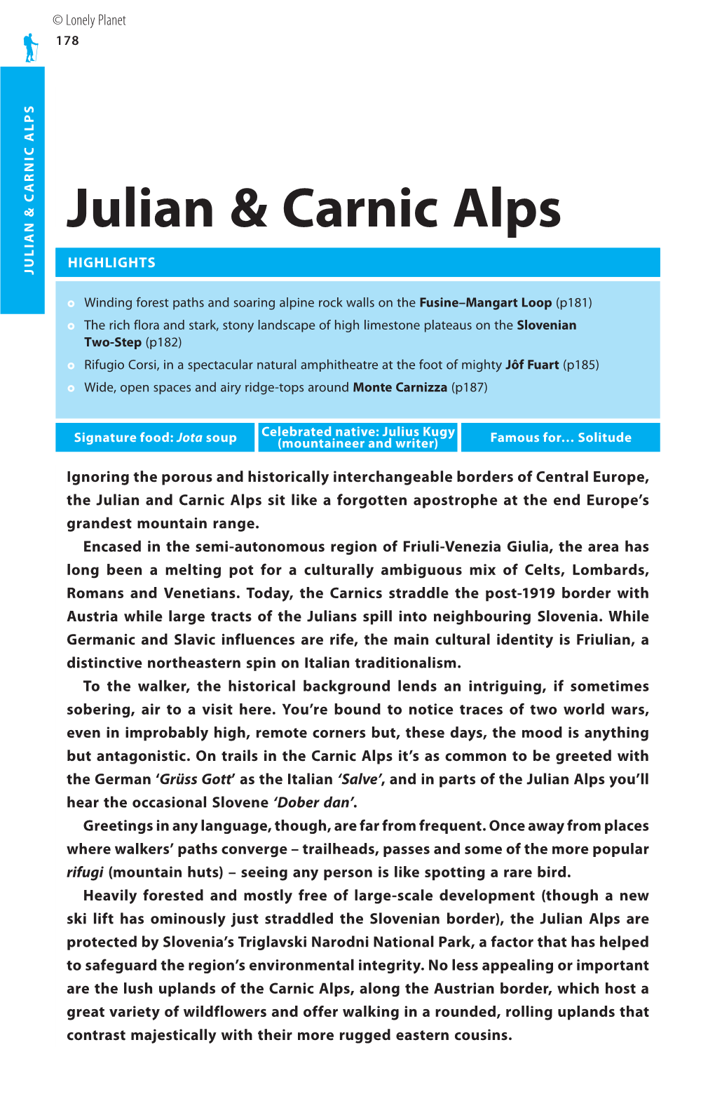 Julian & Carnic Alps