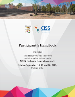Participant's Handbook