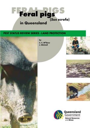 Feral Pigs in Queensland (Mitchell, Pers