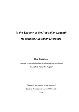 In the Shadow of the Australian Legend