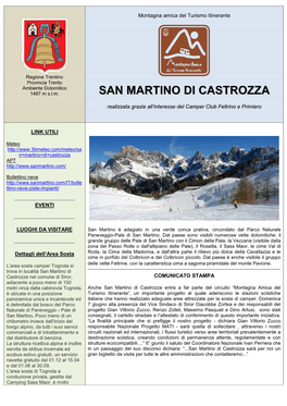 San Martino Di Castrozza