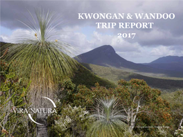 Kwongan & Wandoo Trip Report 2017
