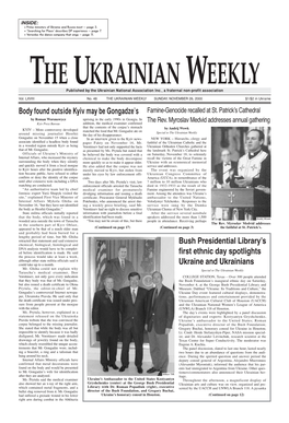 The Ukrainian Weekly 2000, No.48