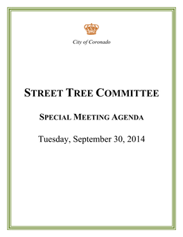 Street Tree Committee